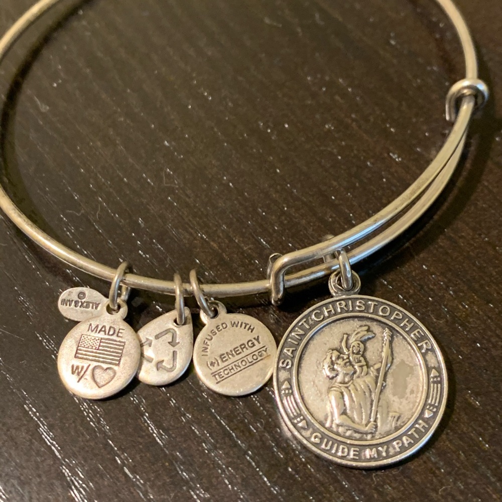 Alex and Ani “St. Christopher” charm bracelet